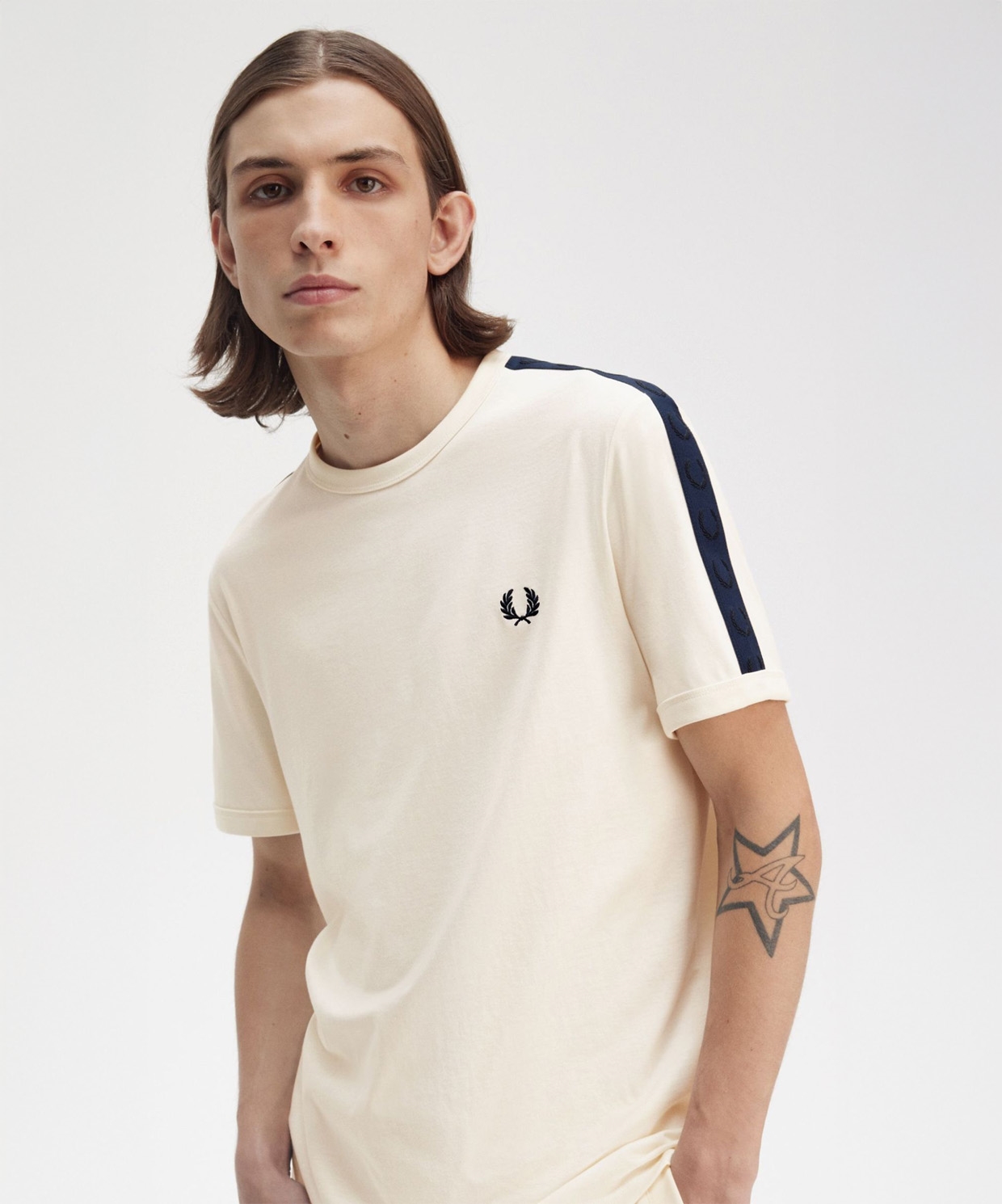 Fred Perry Contrast Tape Ringer T-Shirt