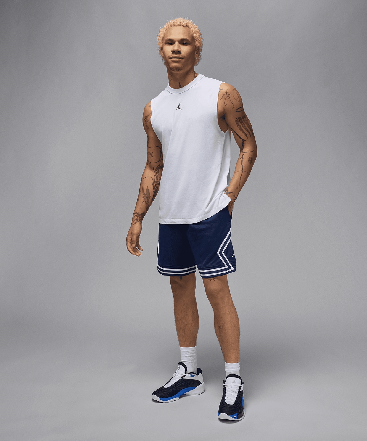 Jordan Sport Dri-FIT Mesh Diamond Shorts