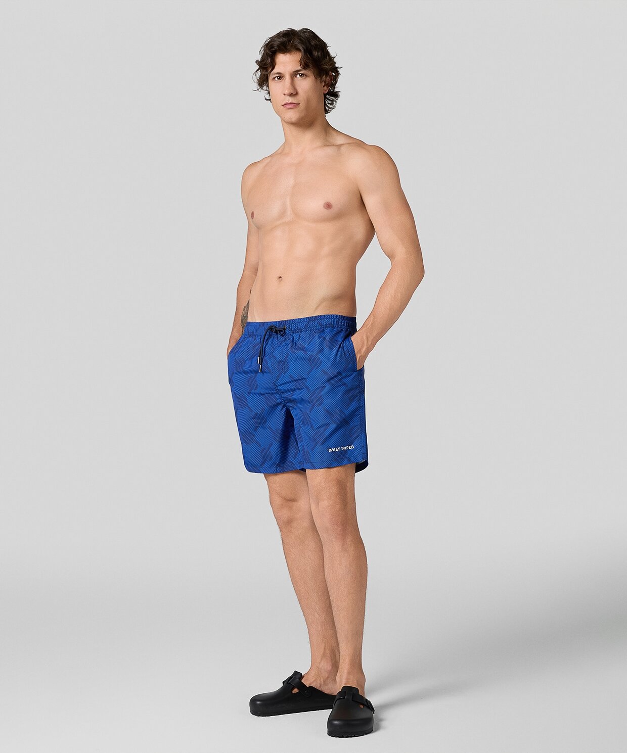 resm Daily Paper Dotted Monogram Swimshorts