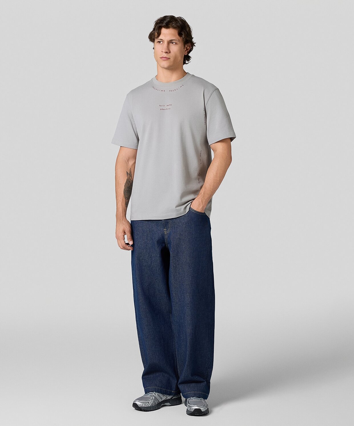 resm Daily Paper Written T-Shirt