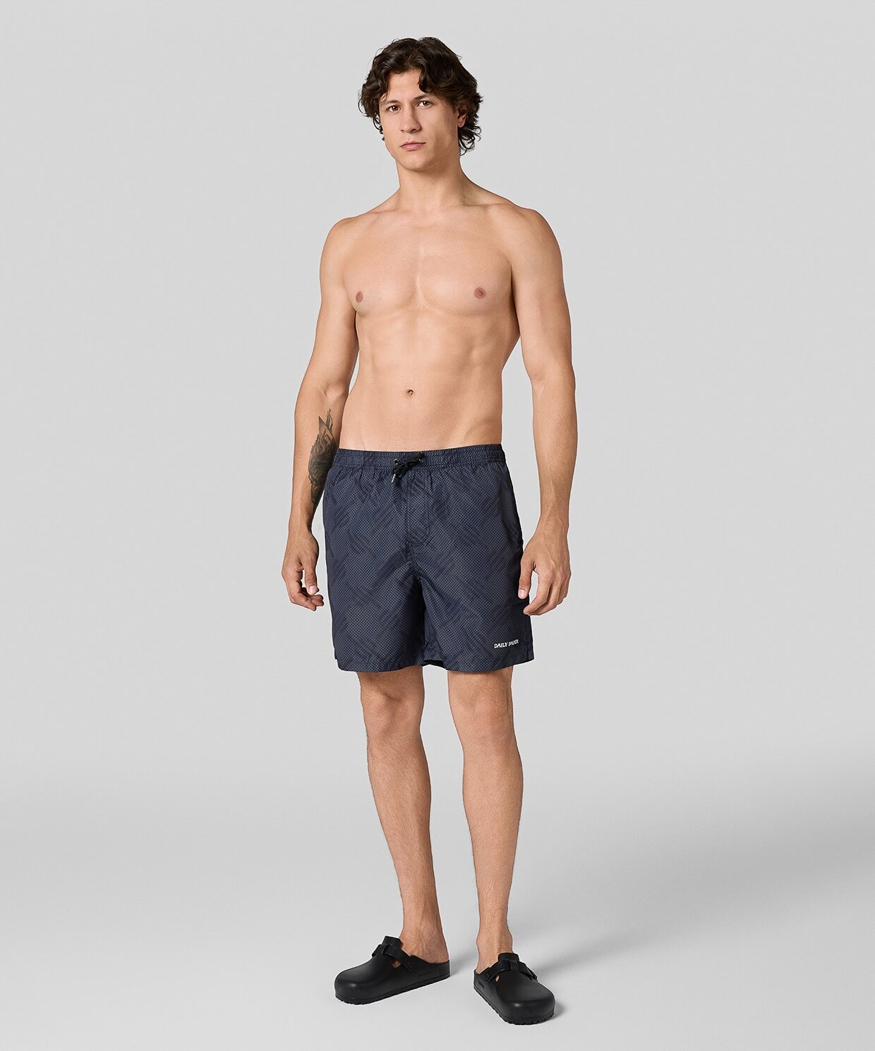 resm Daily Paper Dotted Monogram Swimshorts