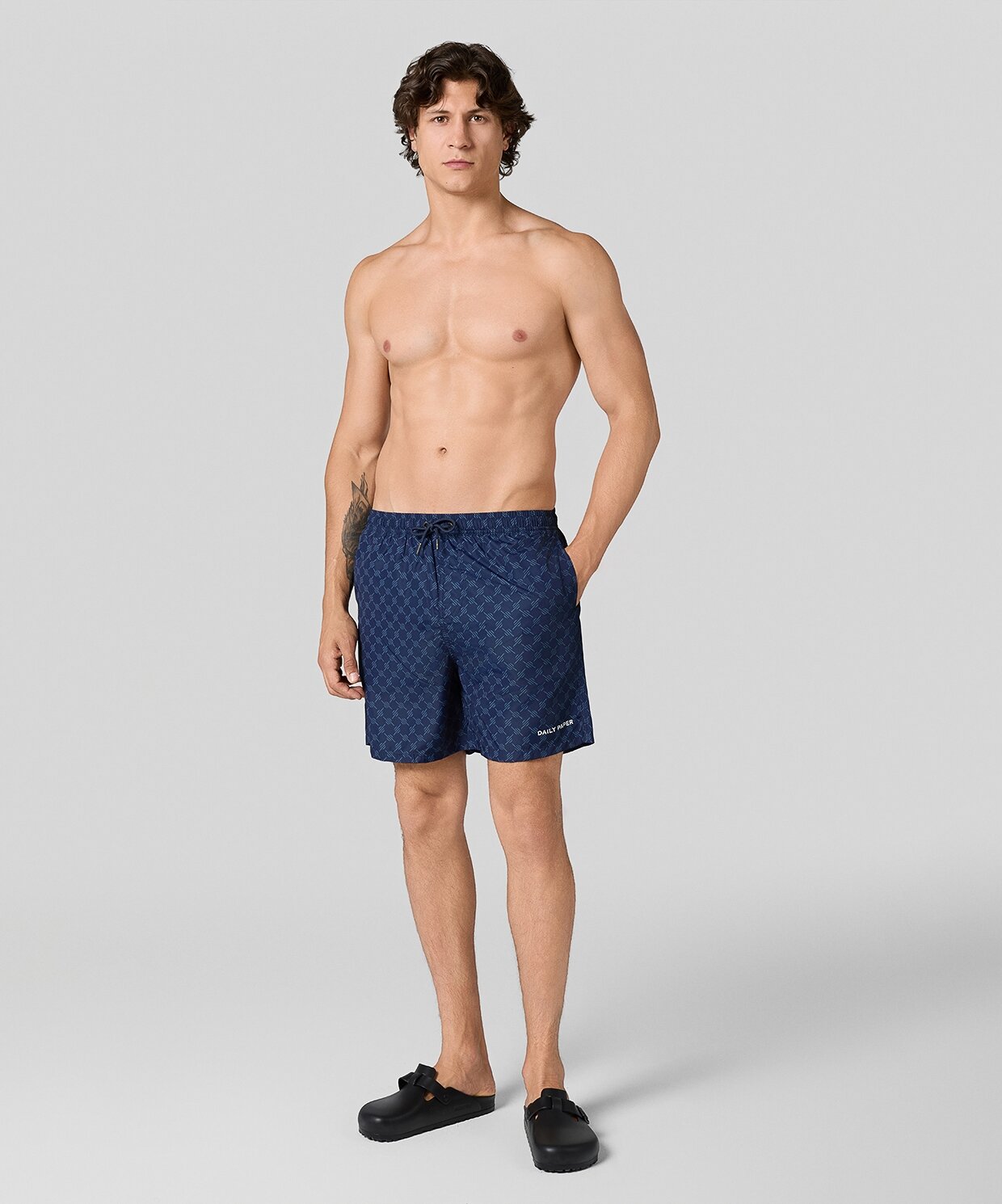 resm Daily Paper Logo Swimshorts