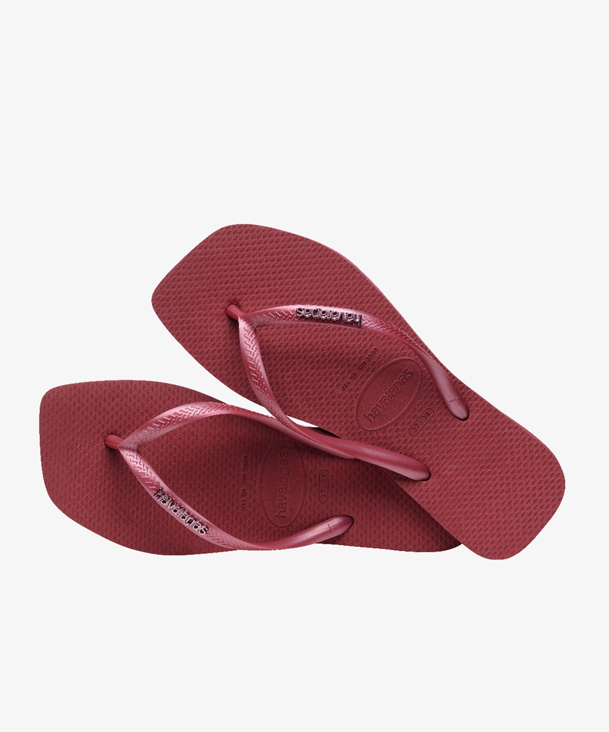 Havaianas Square Logo Metallic Black/Sılver
