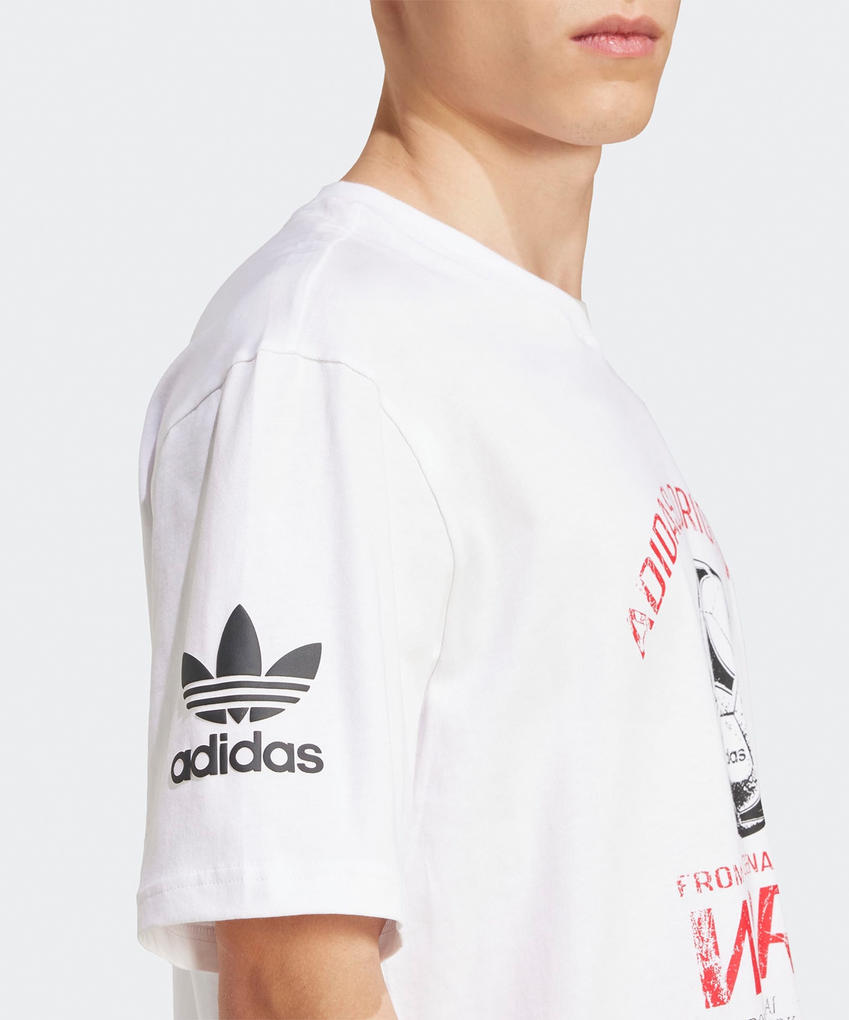 adidas 90s Football Graphic T-Shirt