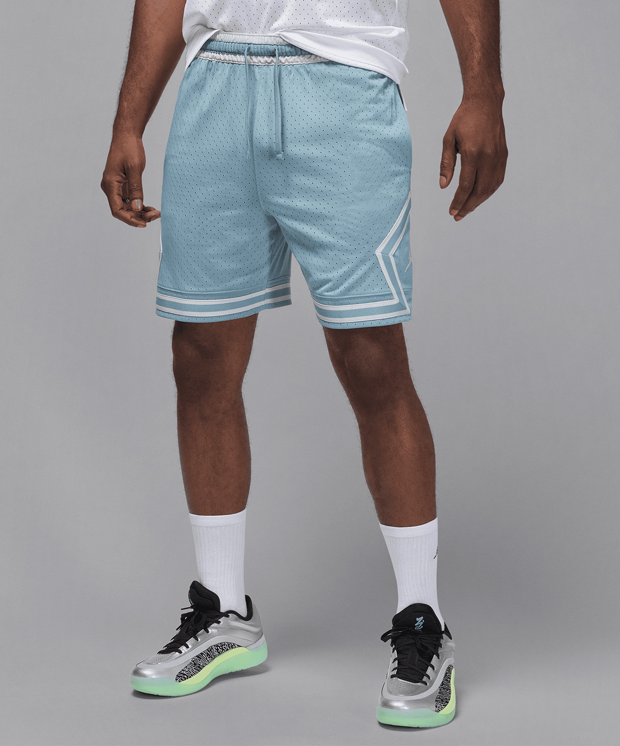 Jordan Sport Dri-FIT Mesh Diamond Shorts