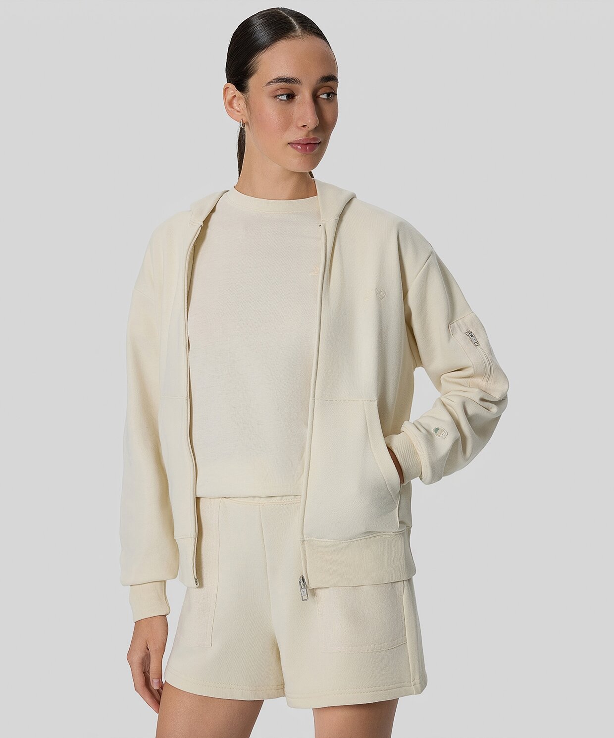 resm Champion Eco Future Full Zip Hoodie Sweatshirt