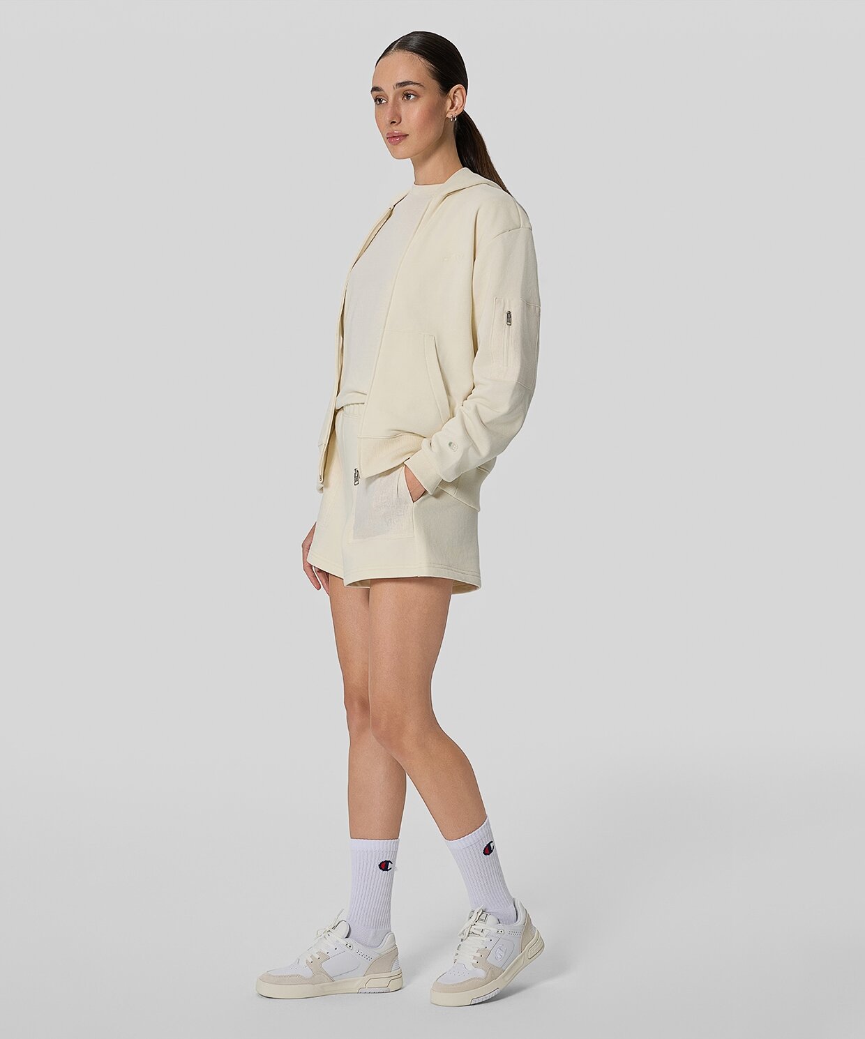 resm Champion Eco Future Full Zip Hoodie Sweatshirt