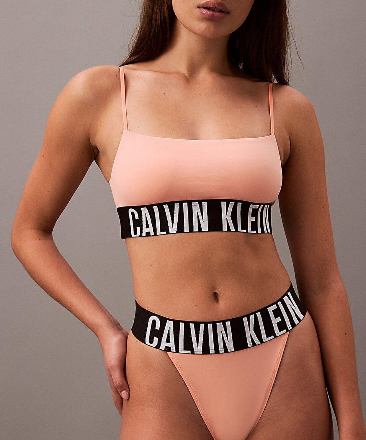resm Calvin Klein High Leg Thong