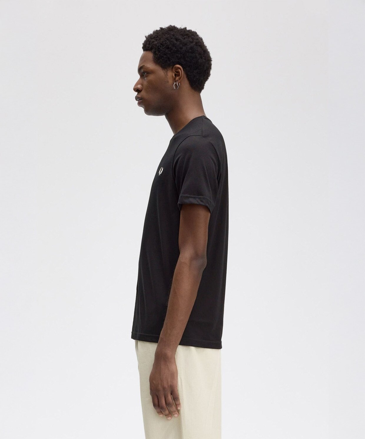 resm Fred Perry Crew Neck T-Shirt