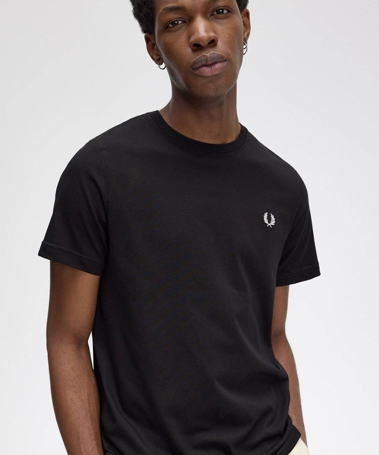 resm Fred Perry Crew Neck T-Shirt