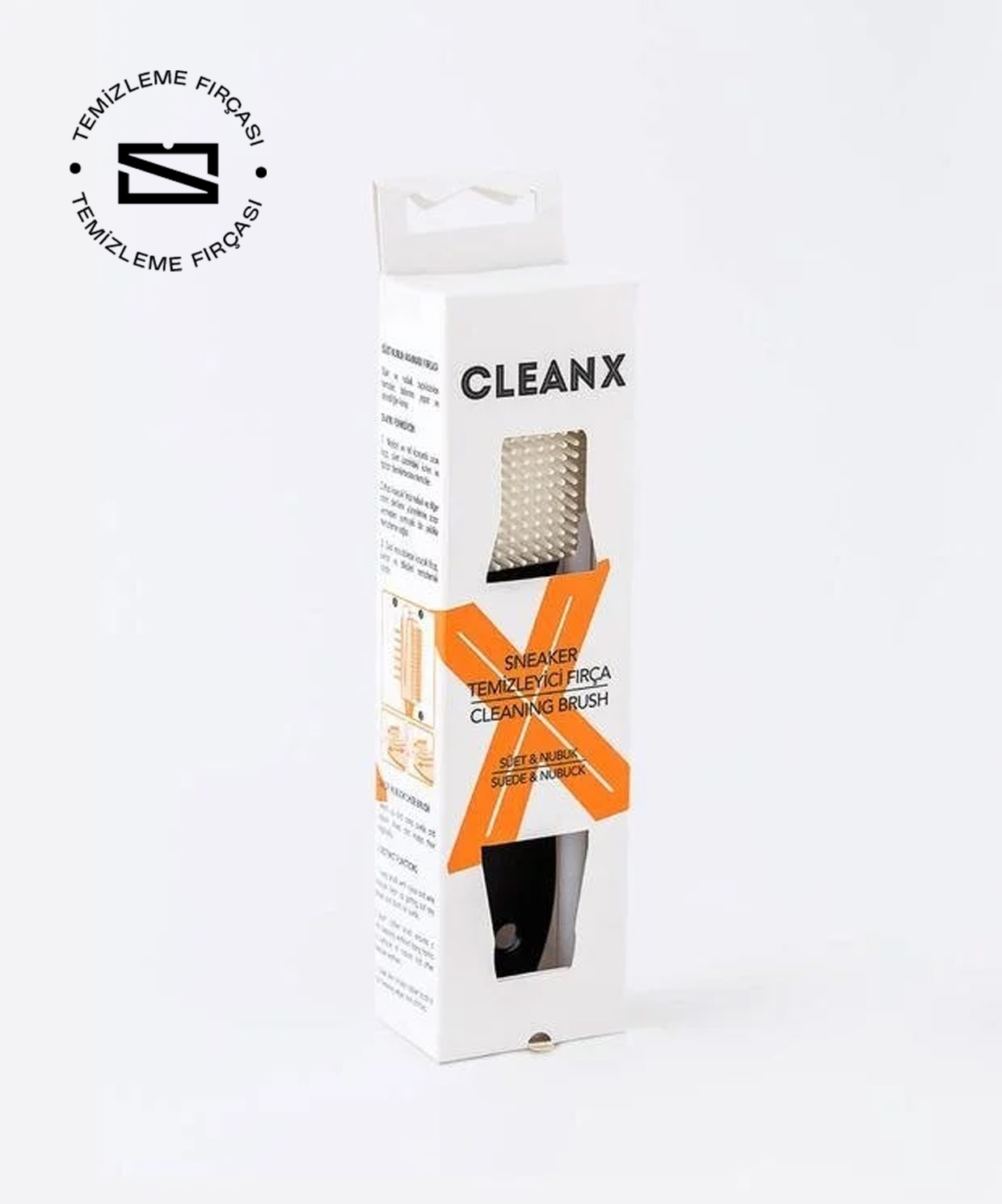 resm Clean X Süet&Nubuk Temizleme Fırçası (kauçuk)