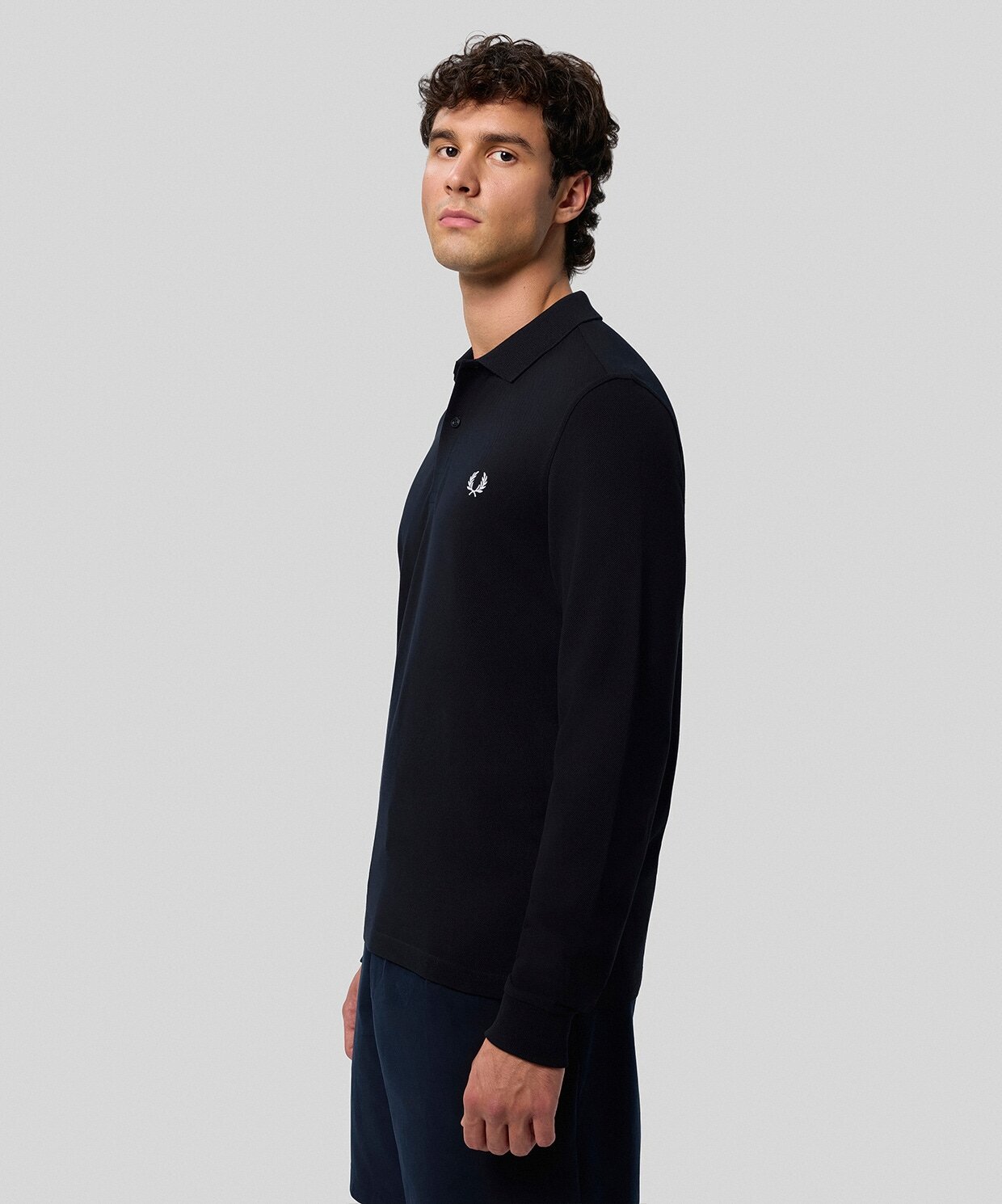 resm Fred Perry Long Sleeve Shirt