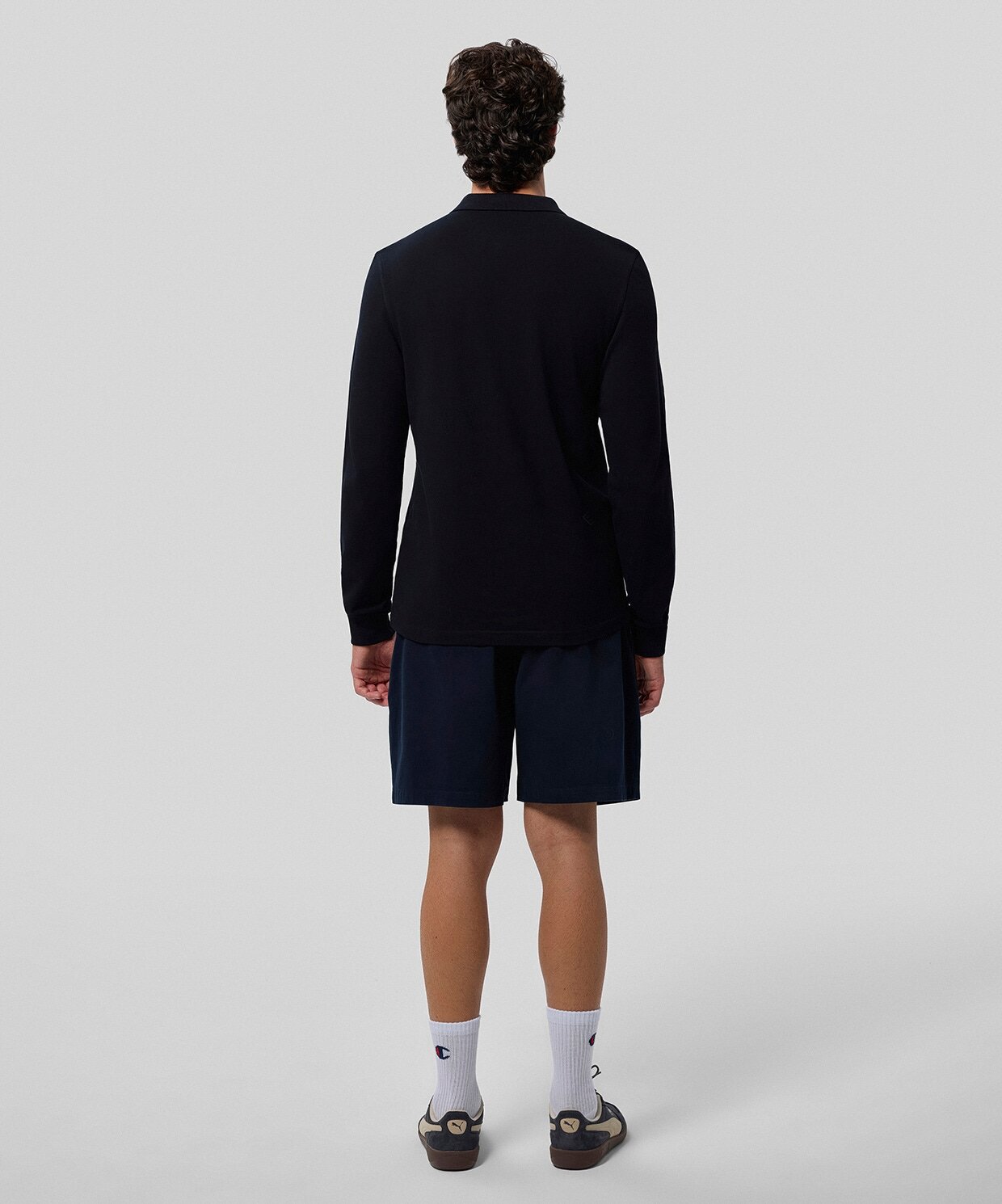 resm Fred Perry Long Sleeve Shirt