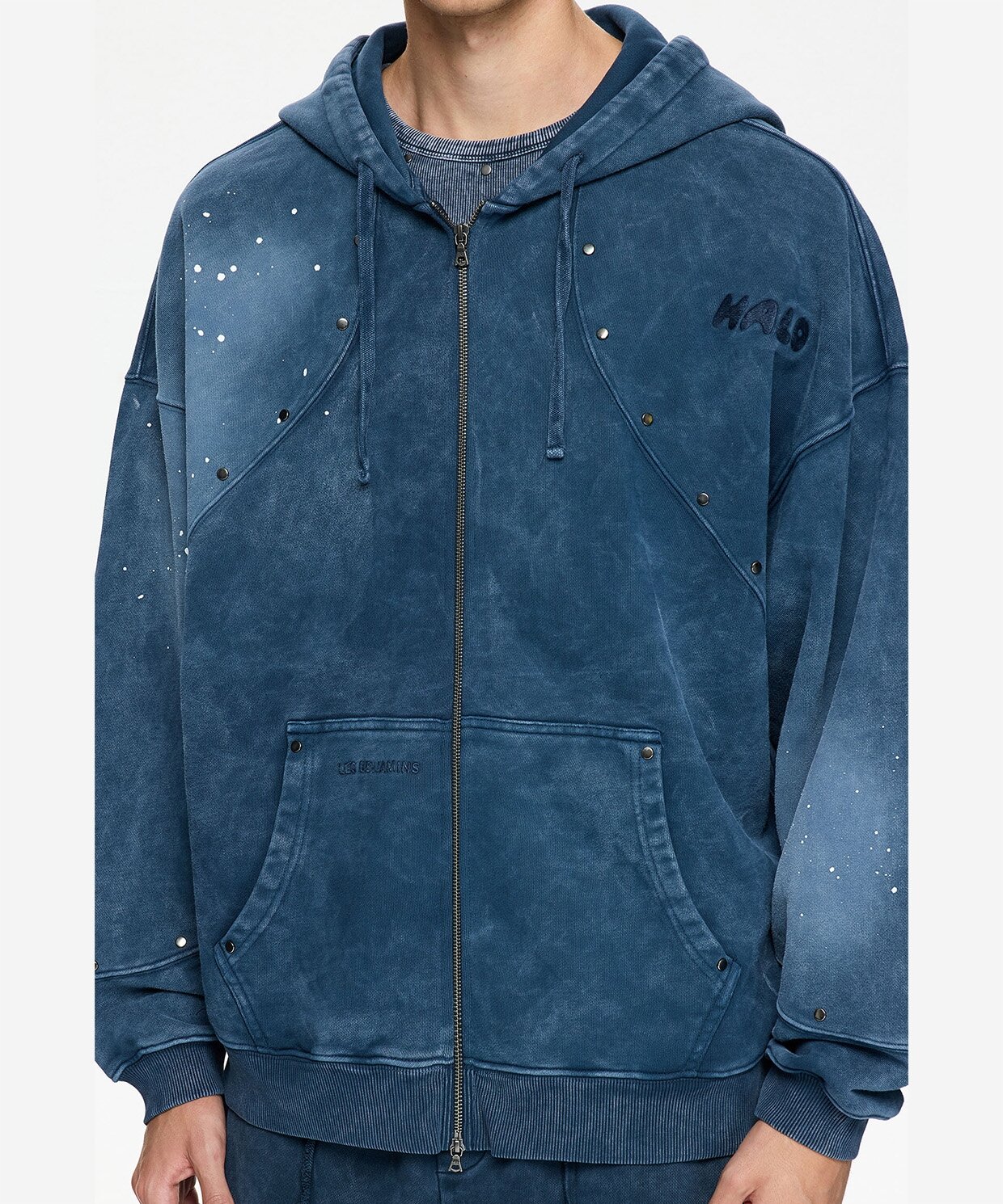 resm Les Benjamins Zip Hoodie 302