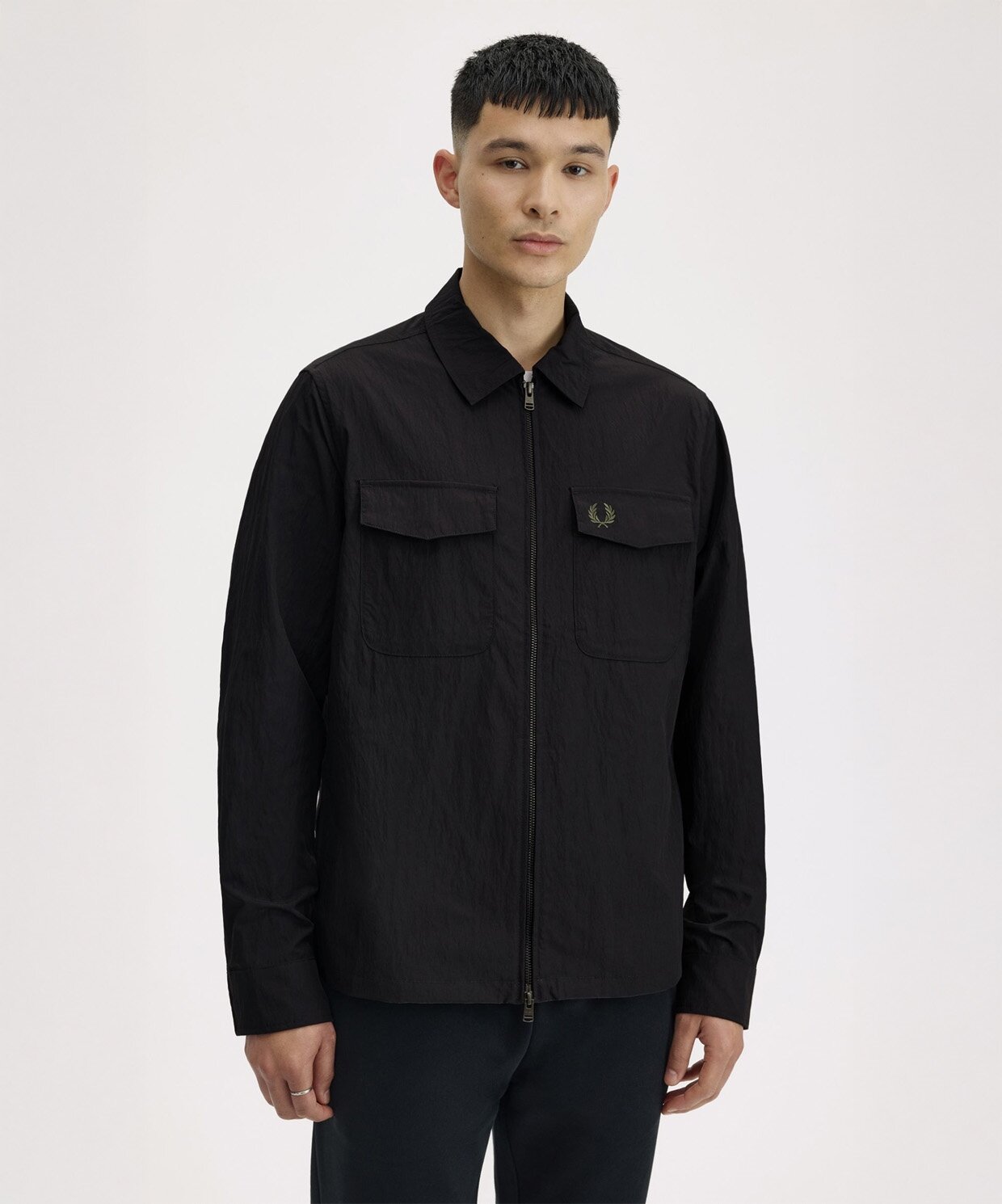 resm Fred Perry Zip Through Overshirt