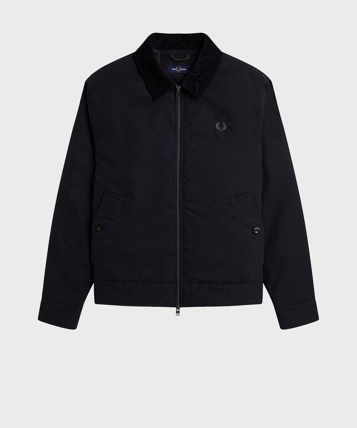 resm Fred Perry Cotton Caban Jacket