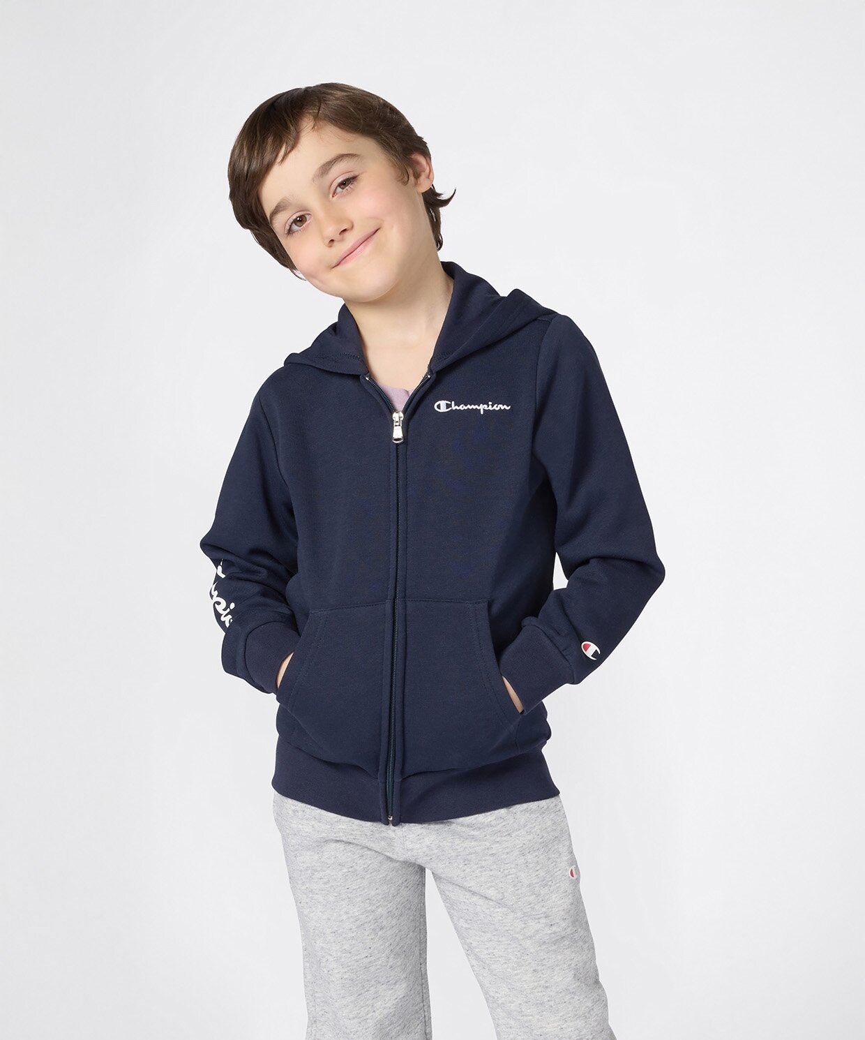 resm Champion Icons Hooded Full Zip Sweatshirt