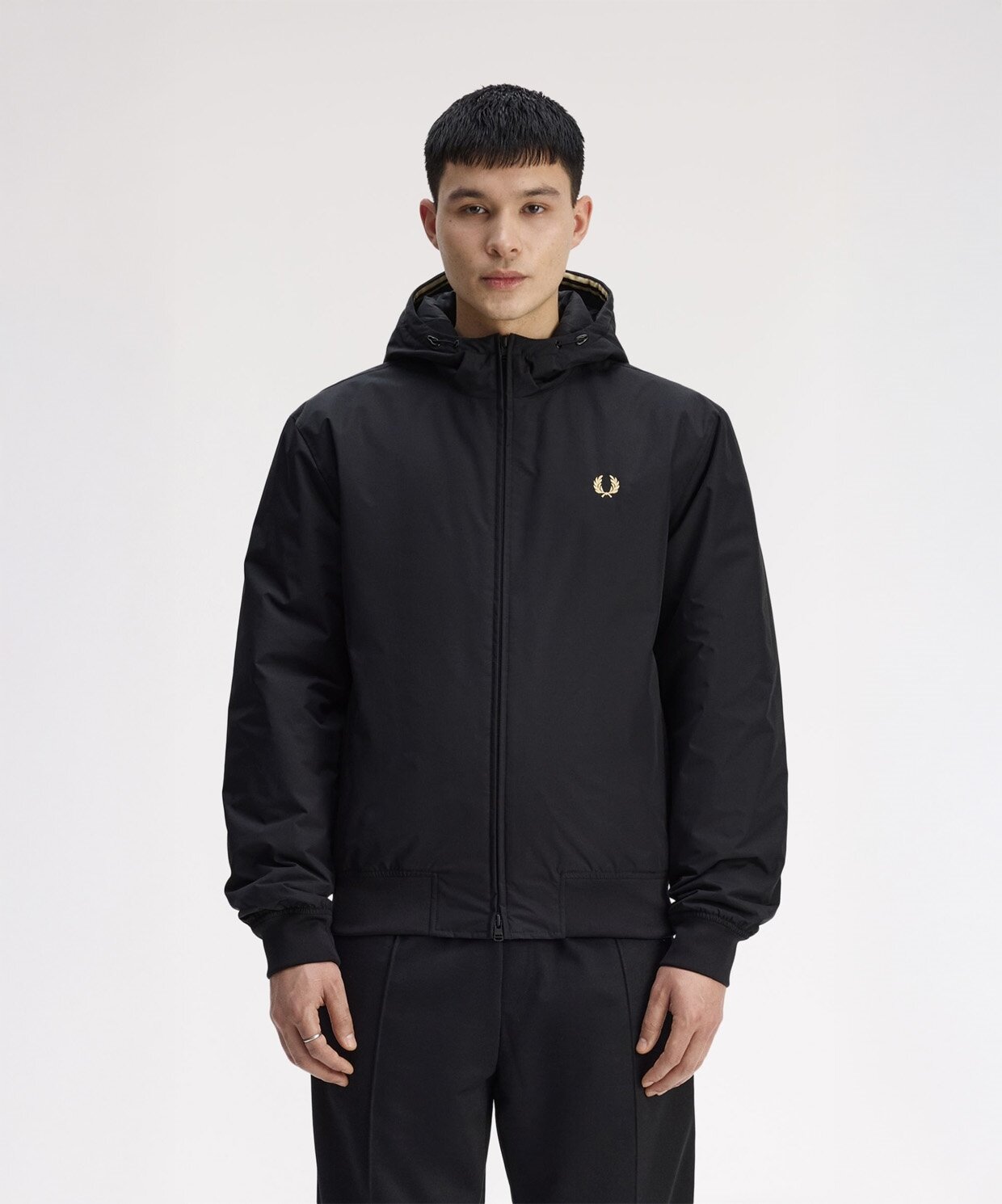 resm Fred Perry Hooded Brentham Jacket