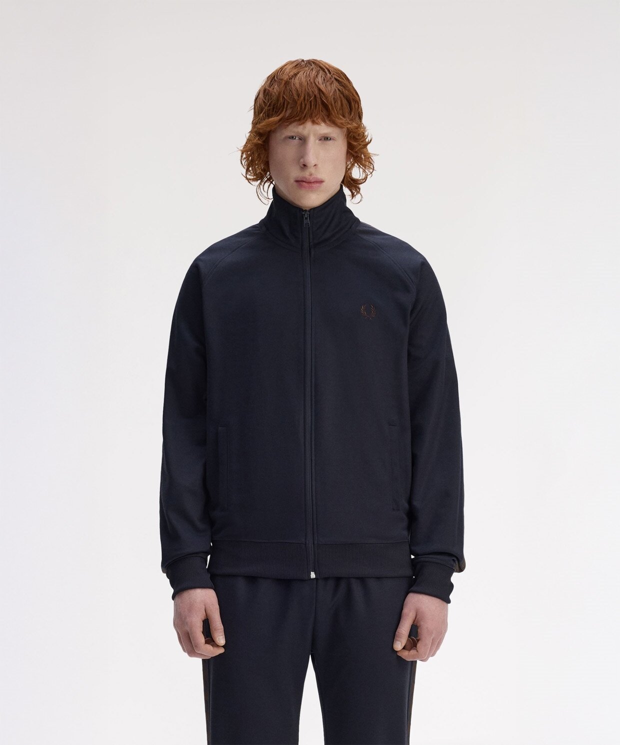 Fred Perry Contrast Tape Track Jacket