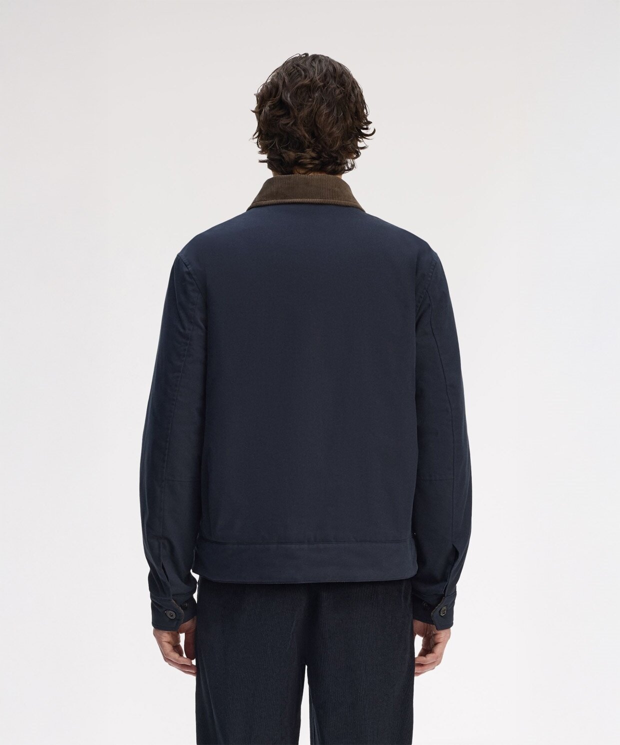 resm Fred Perry Cotton Caban Jacket