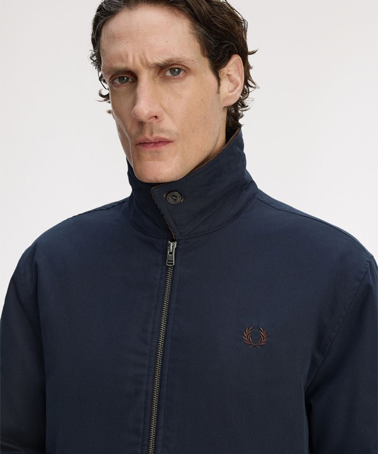 resm Fred Perry Cotton Caban Jacket