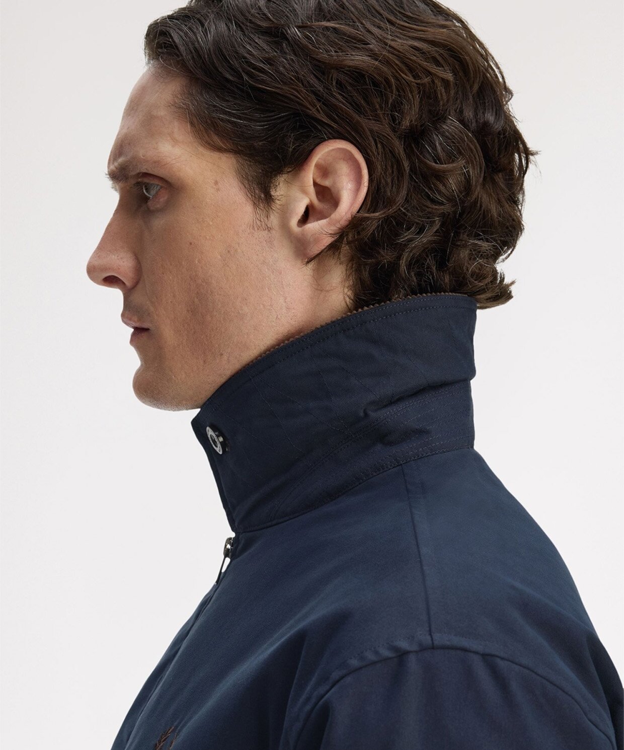 resm Fred Perry Cotton Caban Jacket