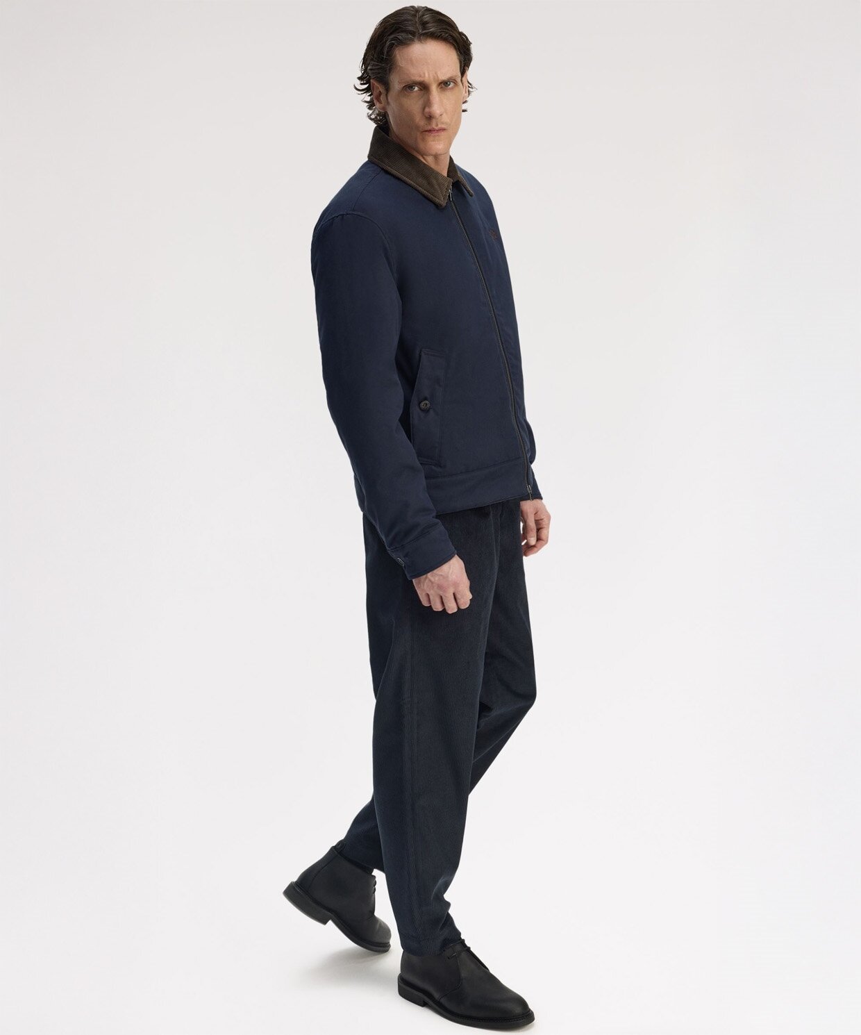 resm Fred Perry Cotton Caban Jacket