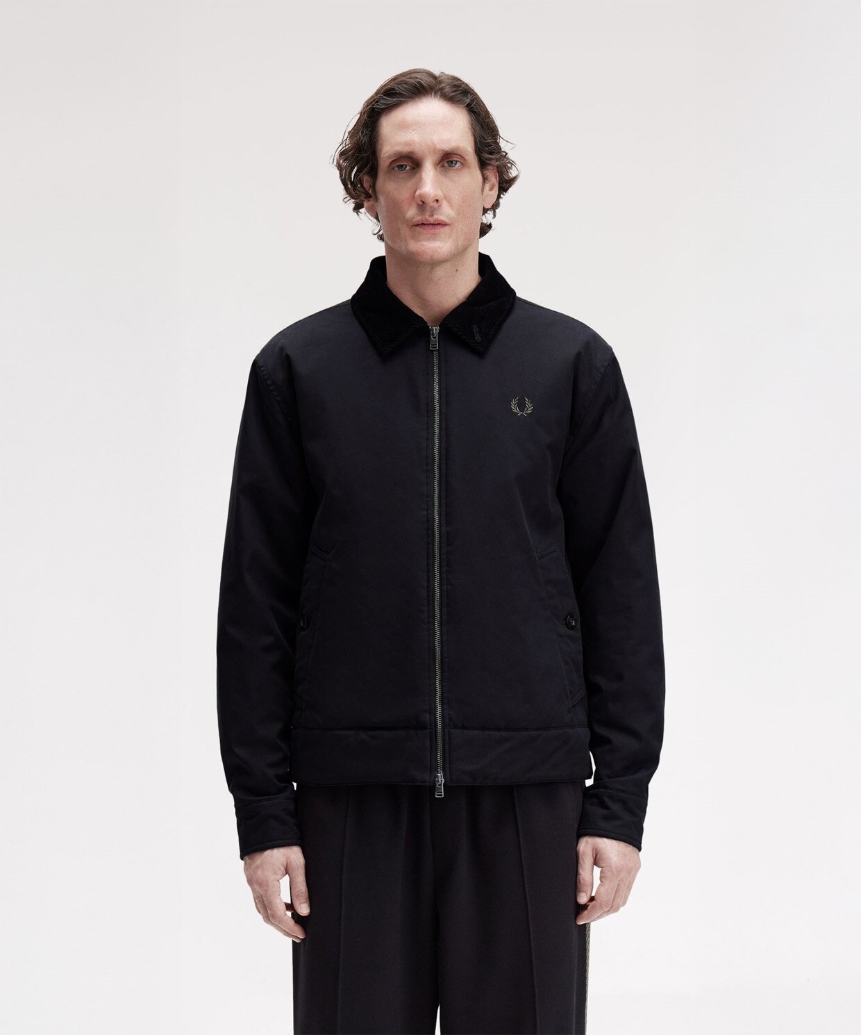 resm Fred Perry Cotton Caban Jacket