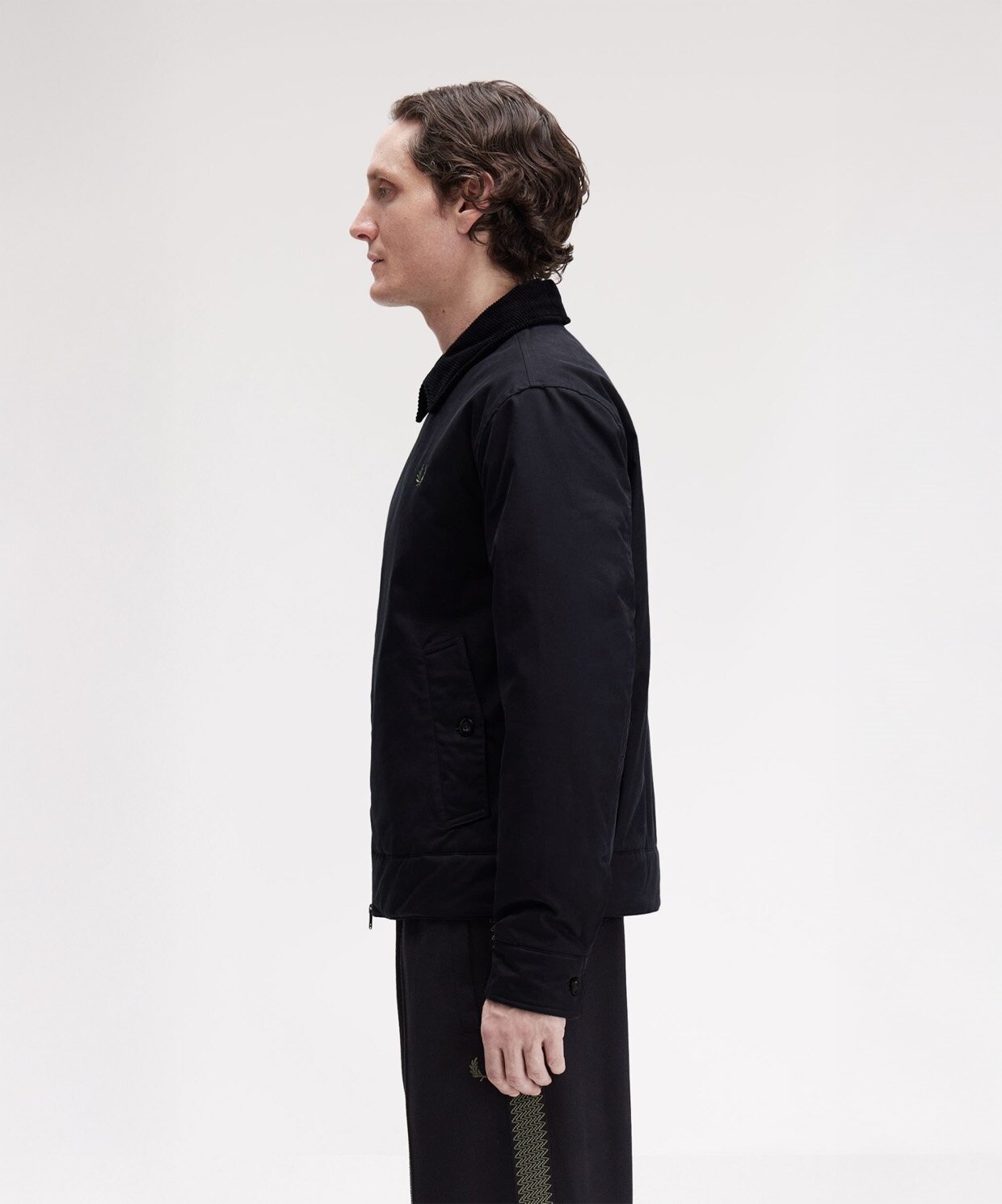 resm Fred Perry Cotton Caban Jacket