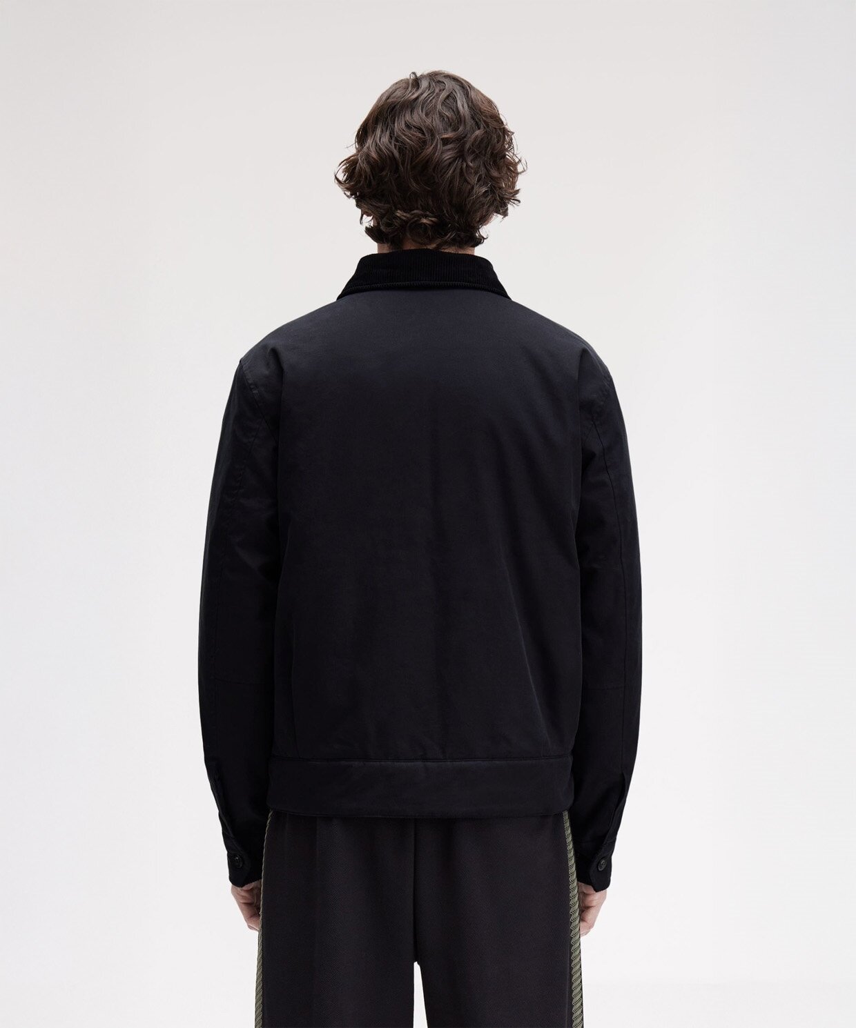 resm Fred Perry Cotton Caban Jacket