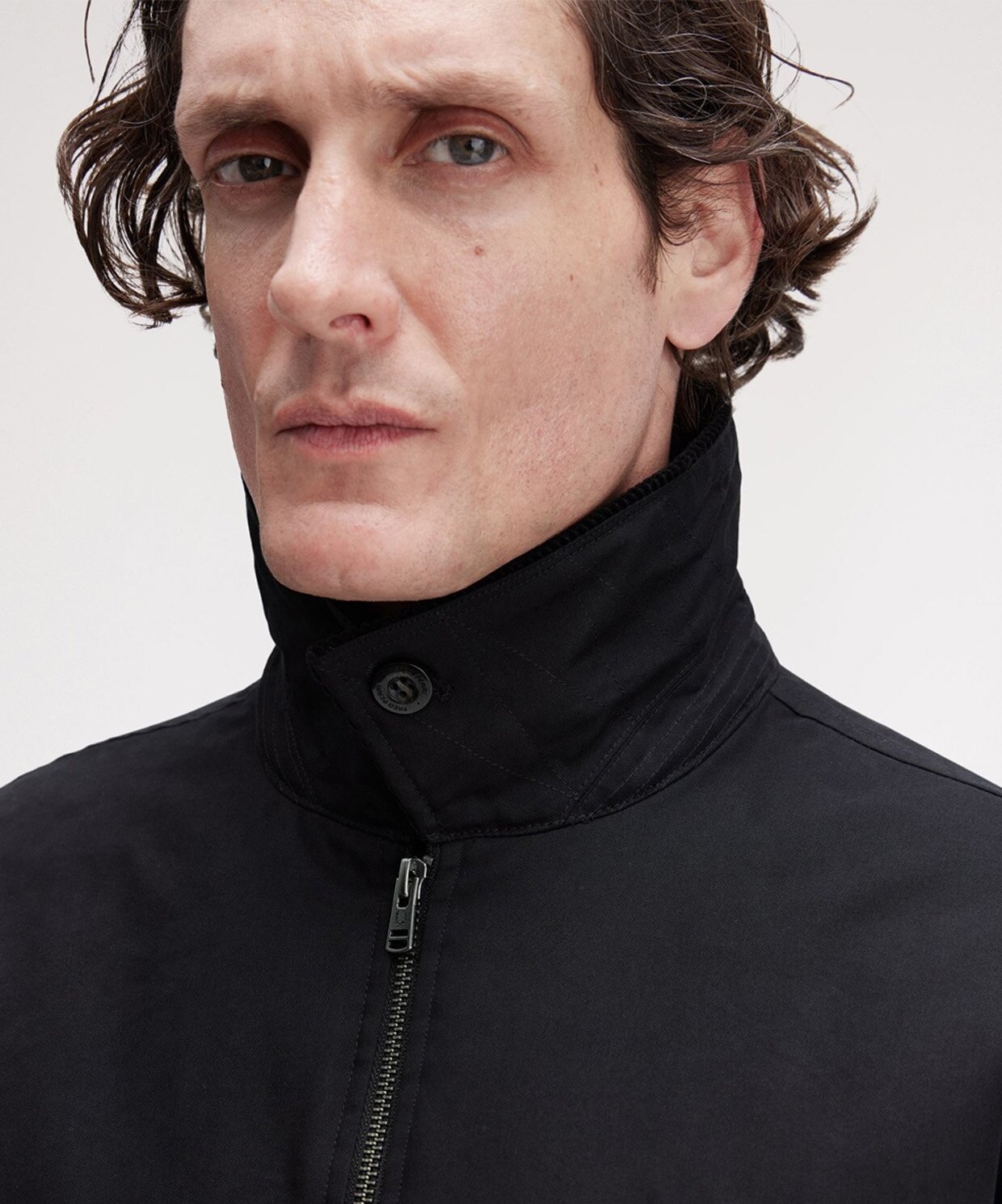 resm Fred Perry Cotton Caban Jacket