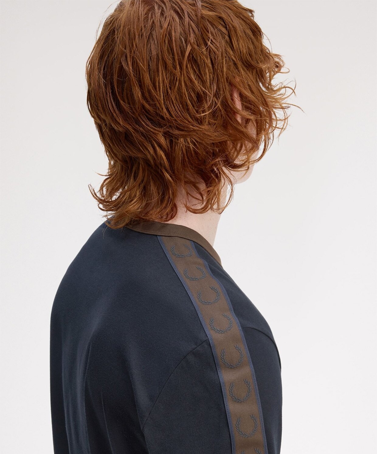 resm Fred Perry Contrast Tape Ringer T-Shirt