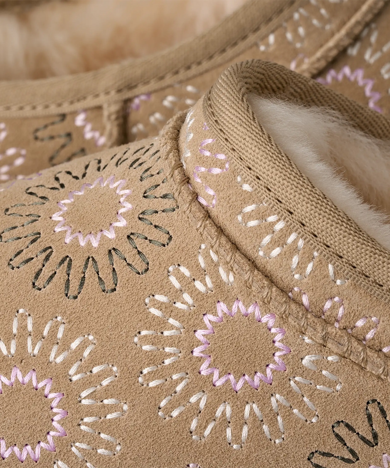 resm UGG Classic Micro Sun Stitch