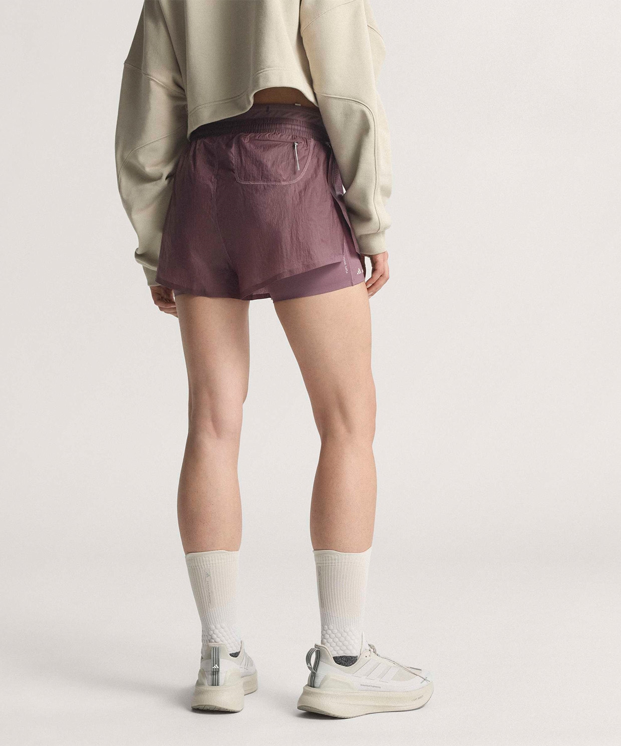 resm adidas Adi365 Hermanos Koumori Running 2-In-1 Shorts