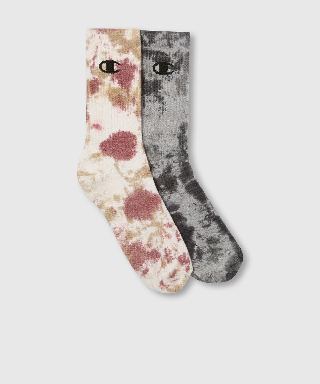Champion Mid Crew Tie-Dye Socks 2li Paket