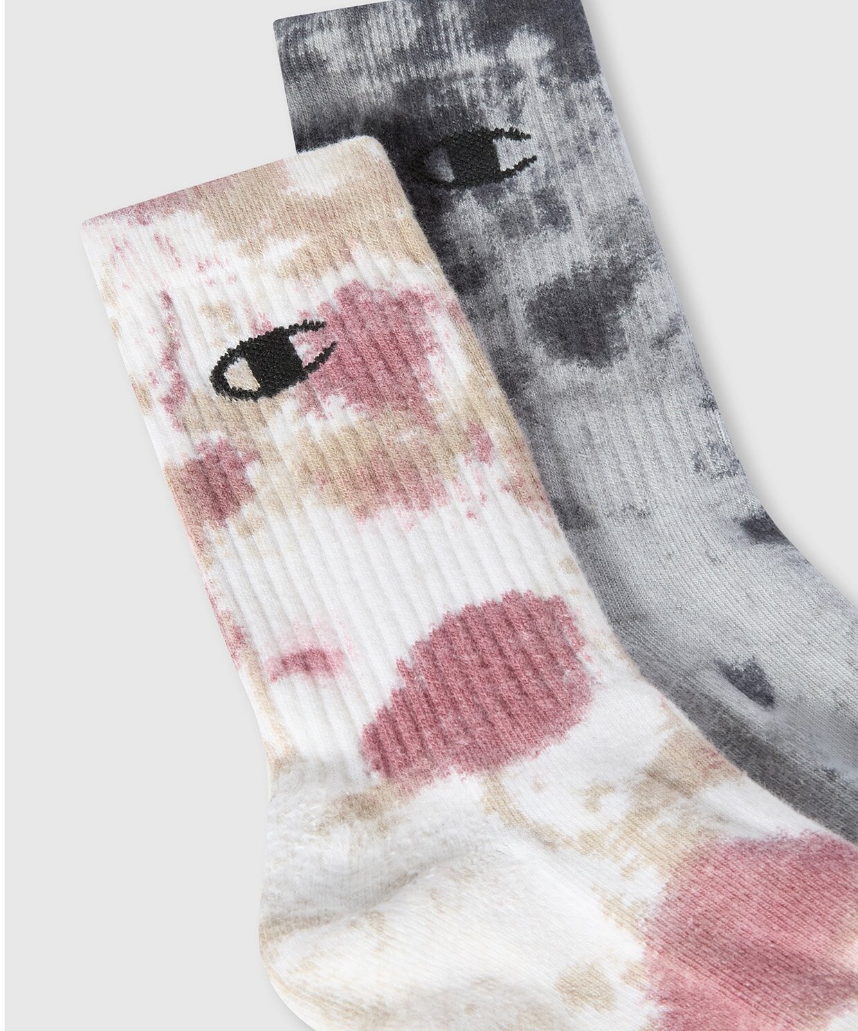 resm Champion Mid Crew Tie-Dye Socks 2li Paket