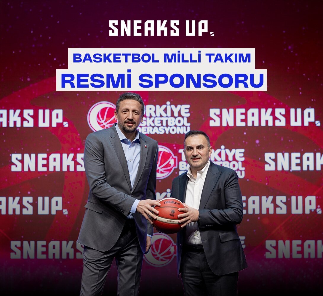 Sneaks Up Basketbol Milli Takımlar Resmi Sponsoru Oldu
