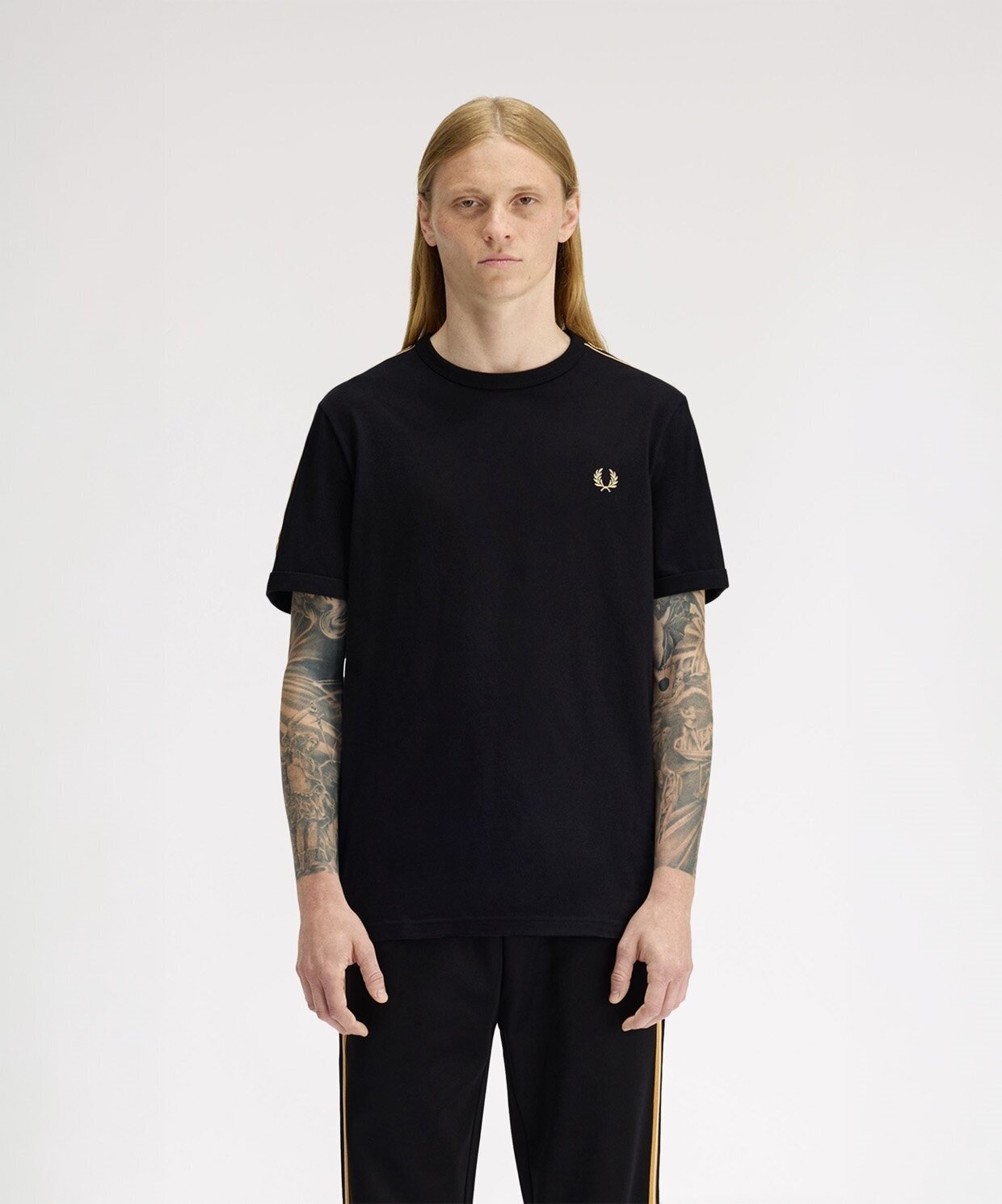 Fred Perry Contrast Tape Ringer T-Shirt