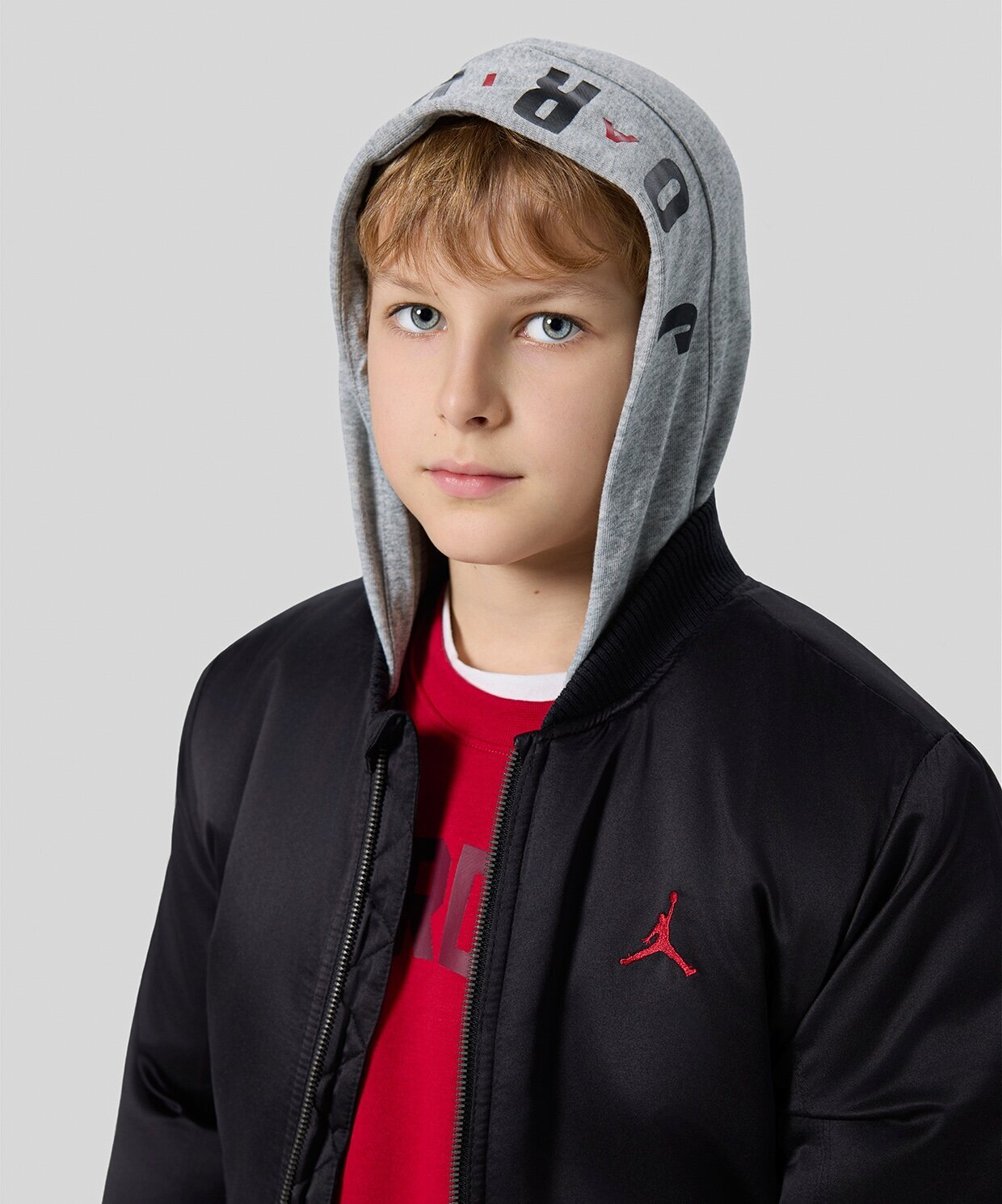 resm Jordan Big Logo Hooded Bomber
