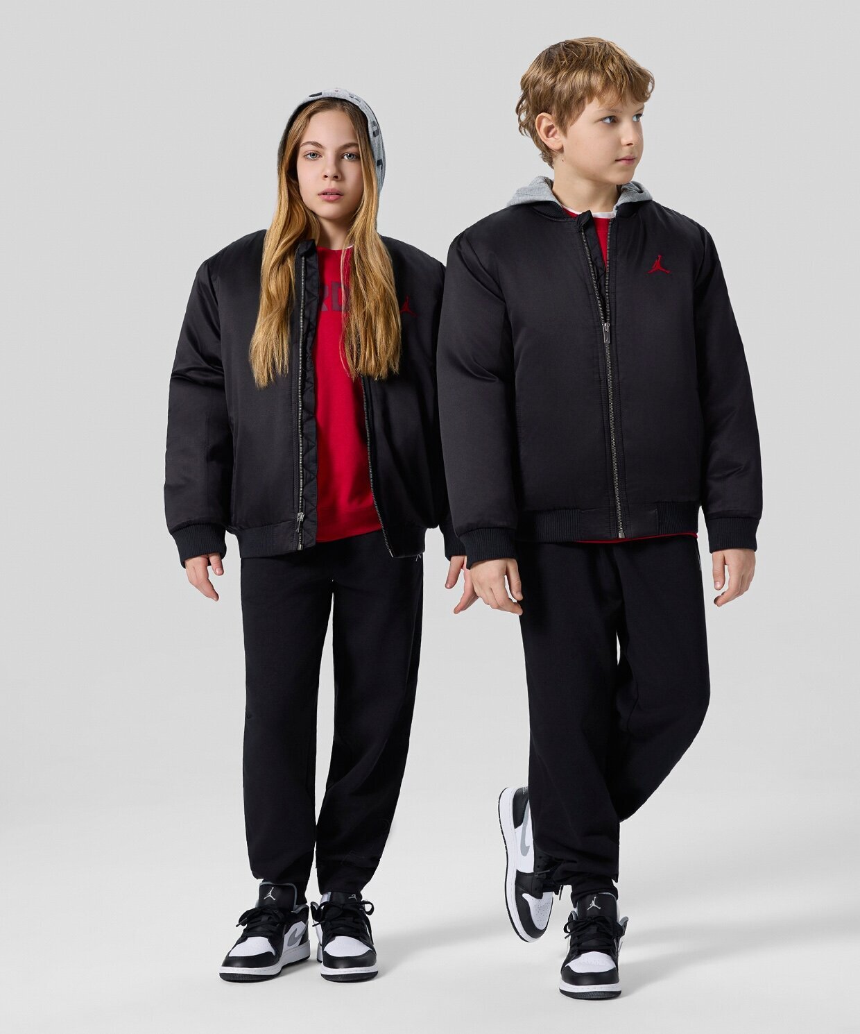 resm Jordan Big Logo Hooded Bomber