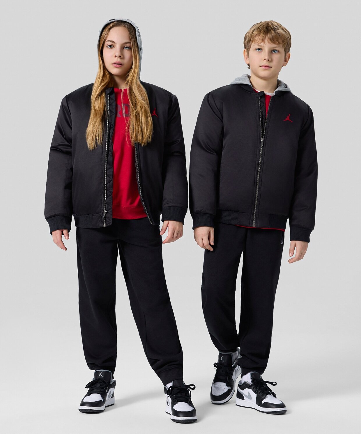 resm Jordan Big Logo Hooded Bomber