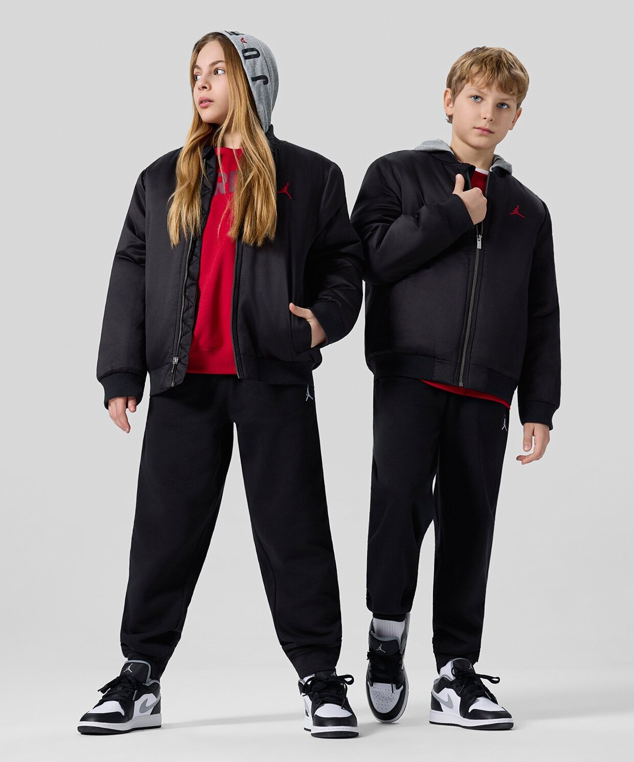 resm Jordan Big Logo Hooded Bomber