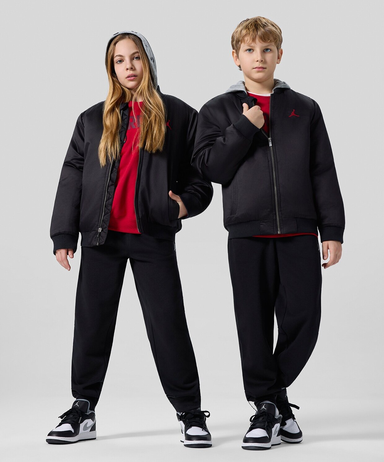 resm Jordan Big Logo Hooded Bomber