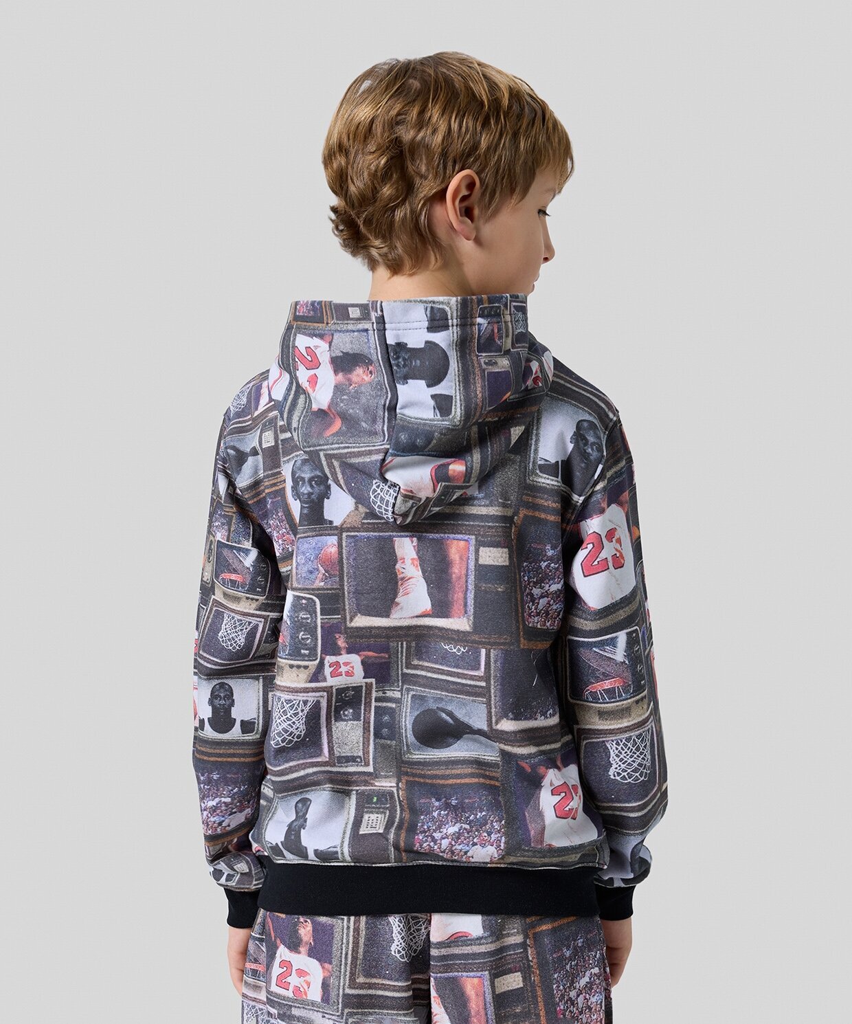 resm Jordan Brooklyn All-Over Print Fleece Pullover Hoodie