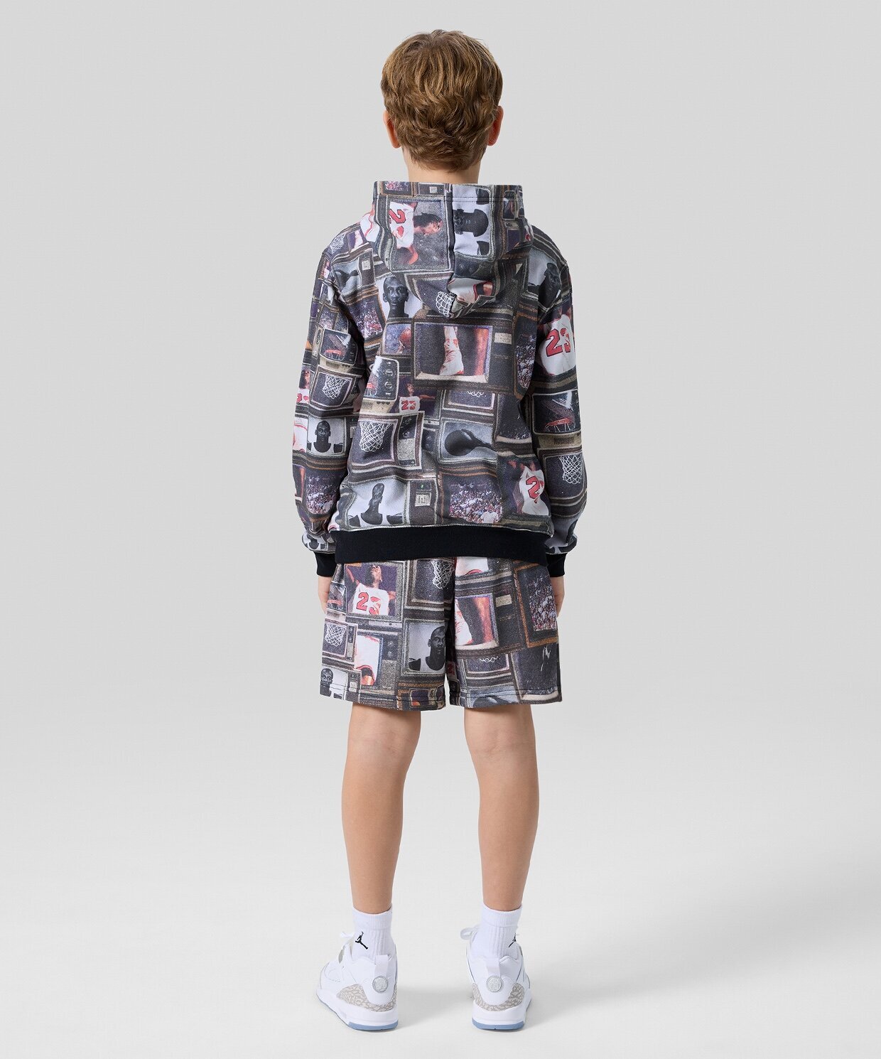 resm Jordan Brooklyn All-Over Print Fleece Pullover Hoodie