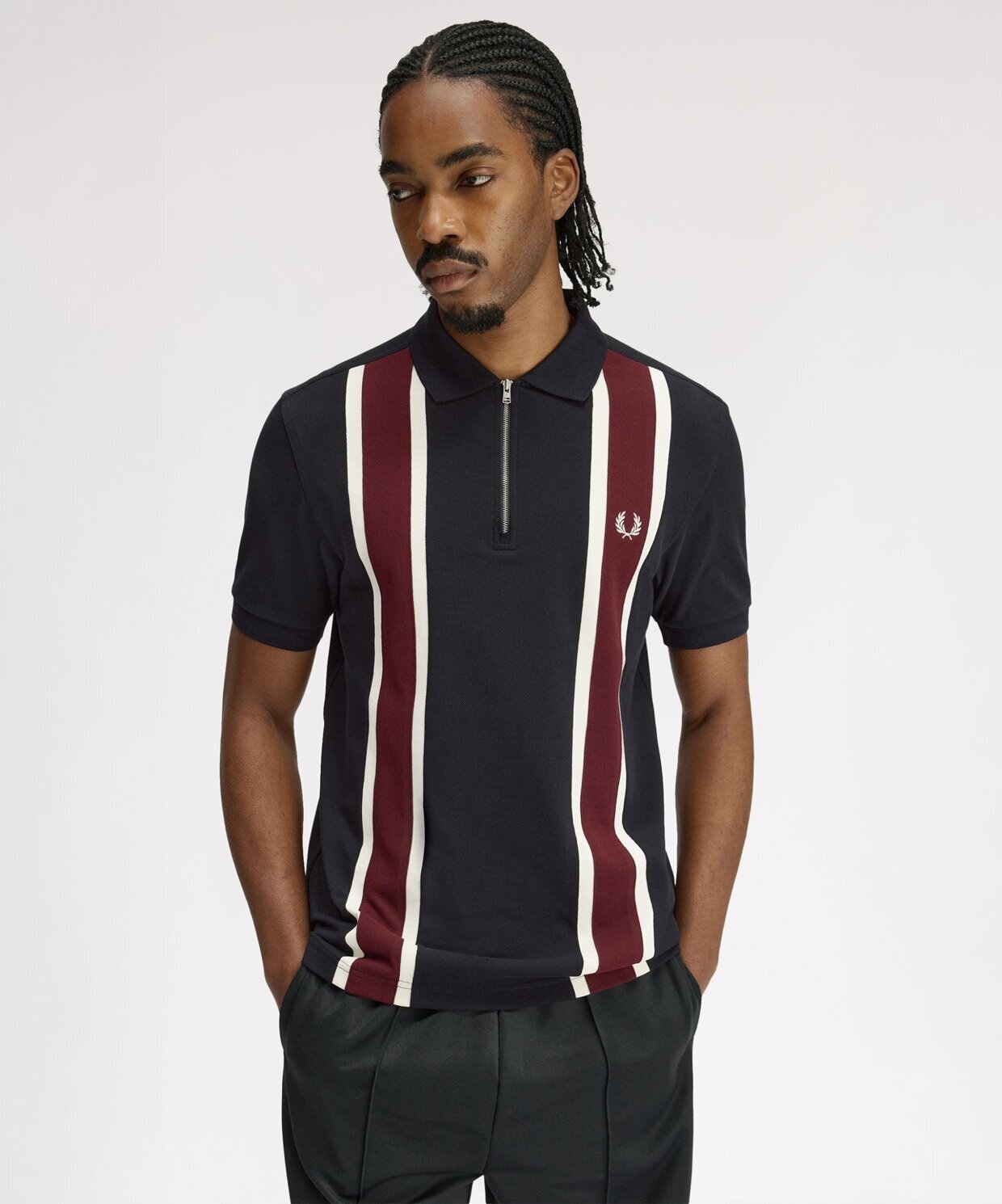 resm Fred Perry Tramline Polo Shirt