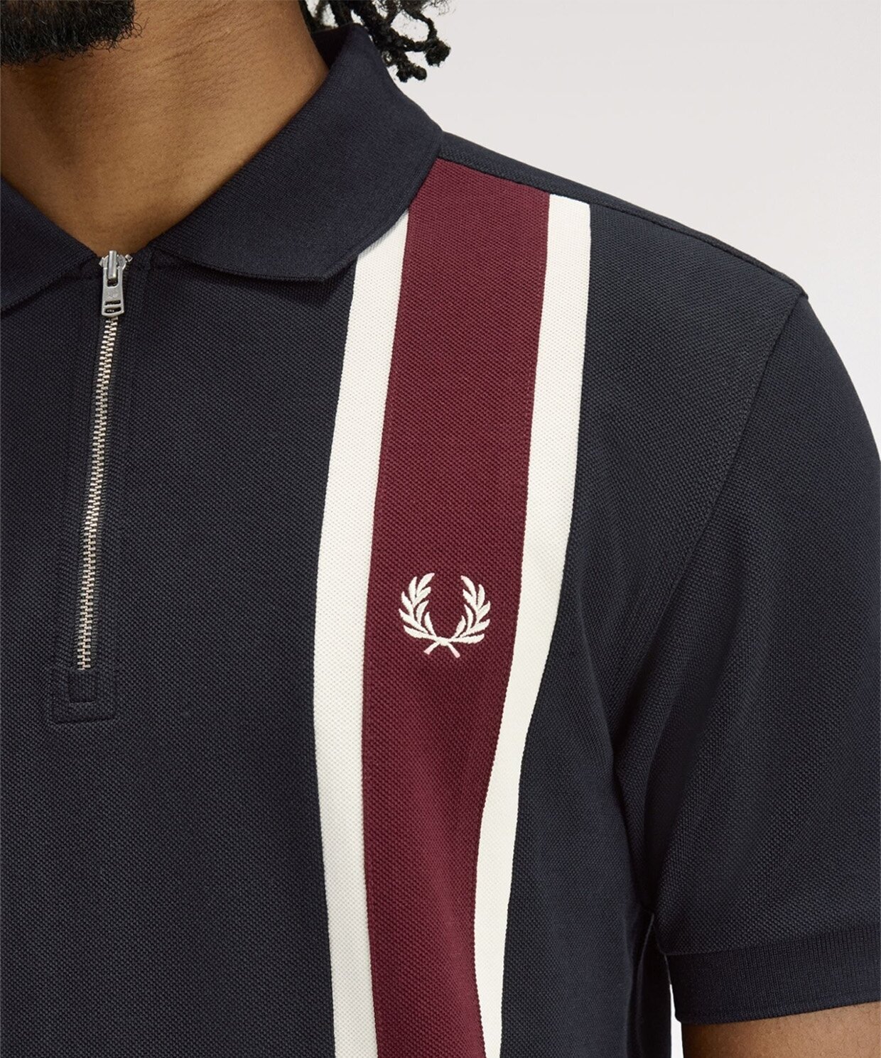 resm Fred Perry Tramline Polo Shirt