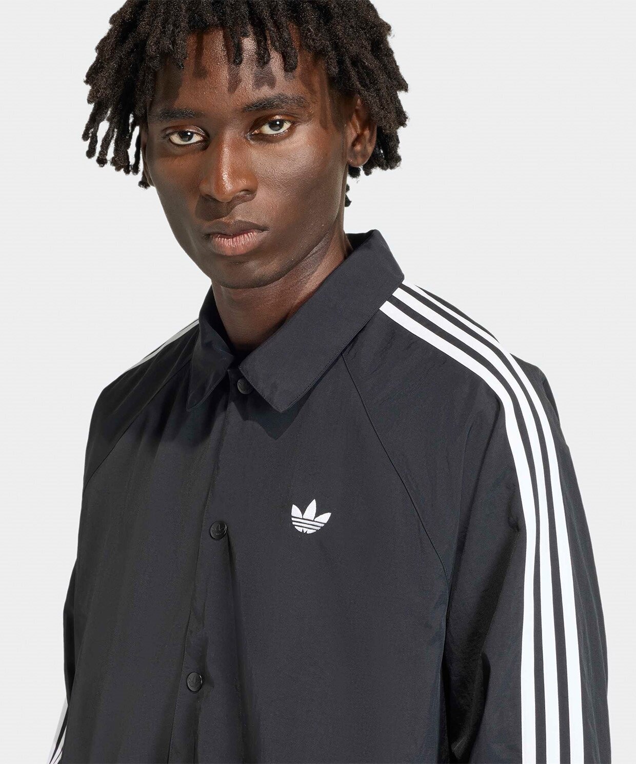 resm adidas 3-Stripes Coach Jacket