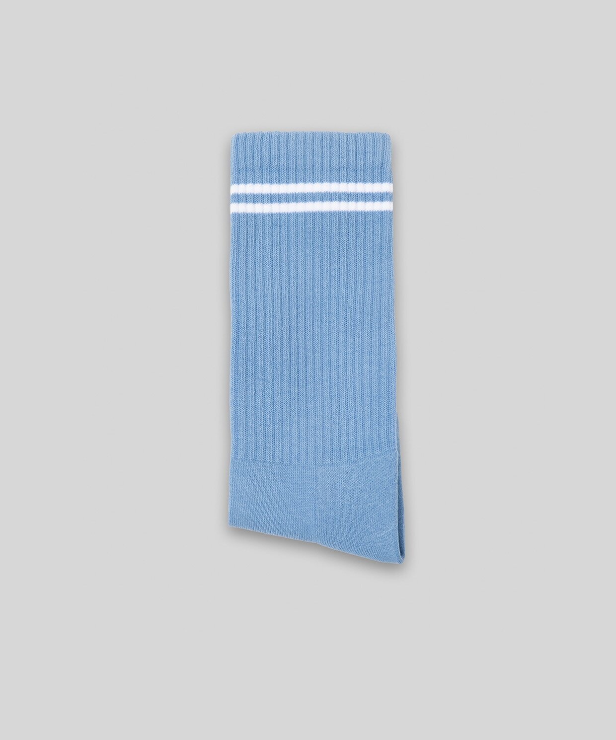 resm Monsieur Chaussette Çizgili Unicolor Havlu Çorap 3lü Paket