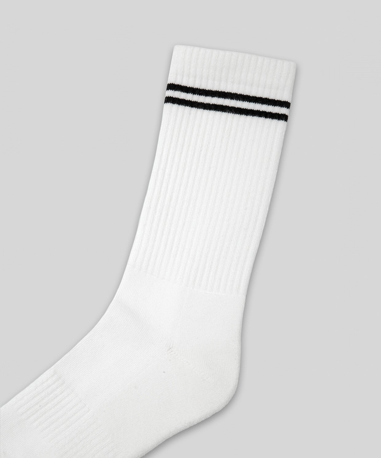 resm Monsieur Chaussette Çizgili Unicolor Havlu Çorap